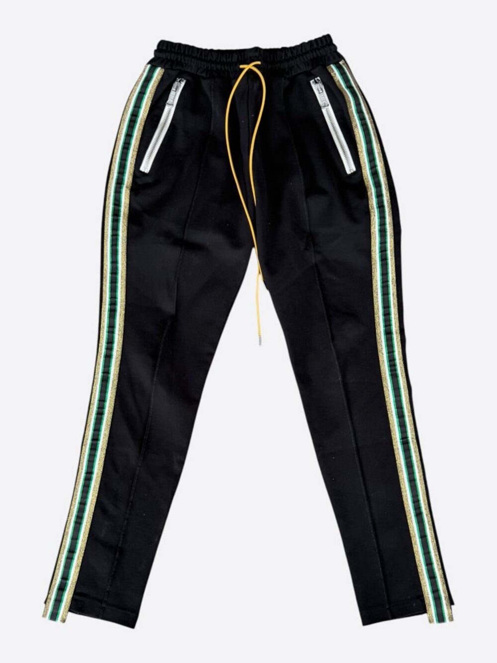 Rhude Black & Multicolor Track Pants